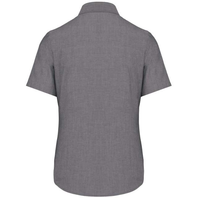 LADIES' SHORT-SLEEVED OXFORD SHIRT