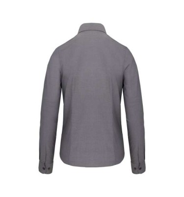LADIES' LONG-SLEEVED OXFORD SHIRT