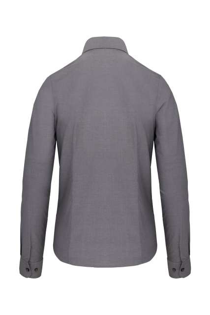 LADIES' LONG-SLEEVED OXFORD SHIRT