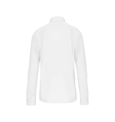 MEN'S LONG-SLEEVED COTTON POPLIN SHIRT