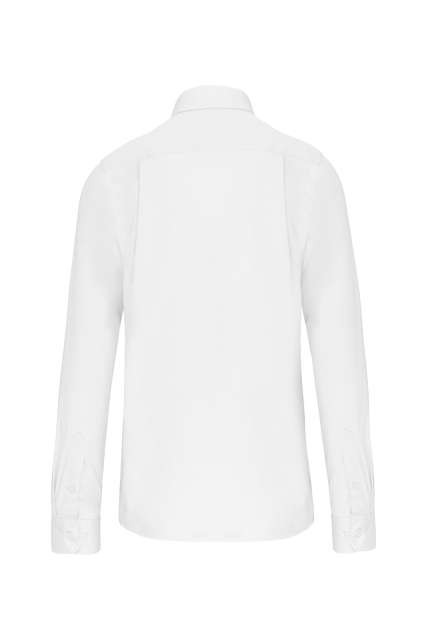 MEN'S LONG-SLEEVED COTTON POPLIN SHIRT