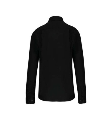 MEN'S LONG-SLEEVED COTTON POPLIN SHIRT
