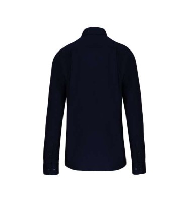 MEN'S LONG-SLEEVED COTTON POPLIN SHIRT