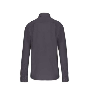 MEN'S LONG-SLEEVED COTTON POPLIN SHIRT
