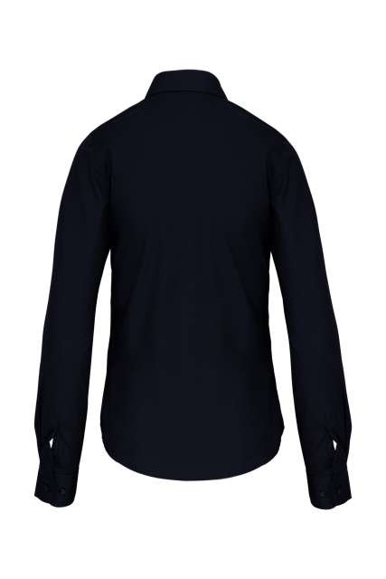 LADIES' LONG-SLEEVED COTTON POPLIN SHIRT