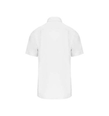 MEN'S SHORT-SLEEVED COTTON POPLIN SHIRT