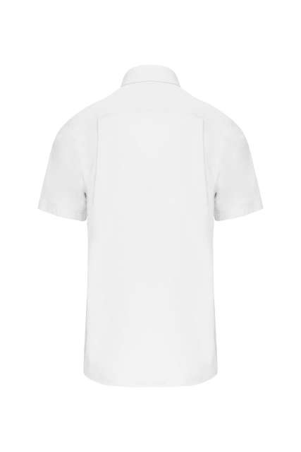MEN'S SHORT-SLEEVED COTTON POPLIN SHIRT