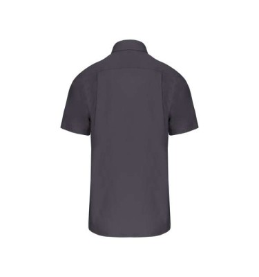 MEN'S SHORT-SLEEVED COTTON POPLIN SHIRT