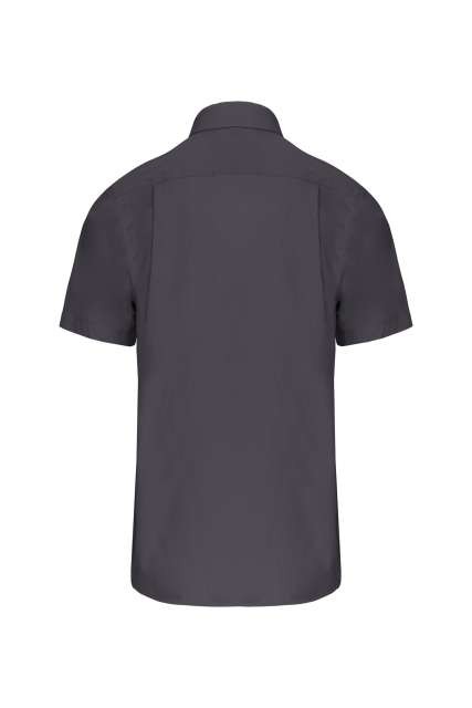 MEN'S SHORT-SLEEVED COTTON POPLIN SHIRT