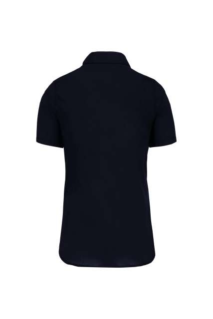 LADIES' SHORT-SLEEVED COTTON POPLIN SHIRT