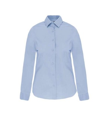 LADIES' LONG-SLEEVED STRETCH SHIRT