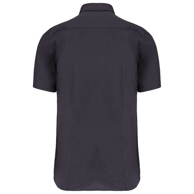 SHORT-SLEEVED COTTON/ELASTANE SHIRT
