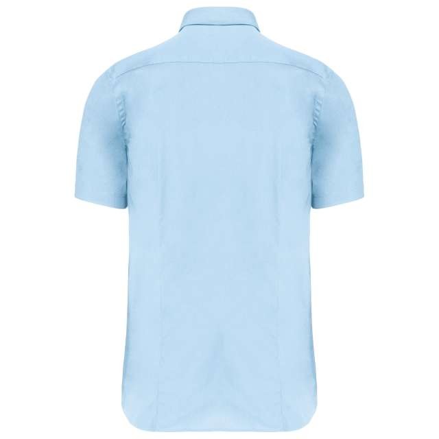 SHORT-SLEEVED COTTON/ELASTANE SHIRT