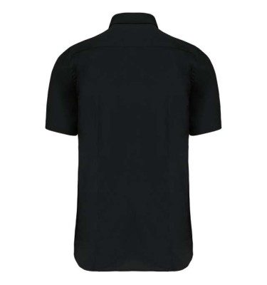 SHORT-SLEEVED COTTON/ELASTANE SHIRT