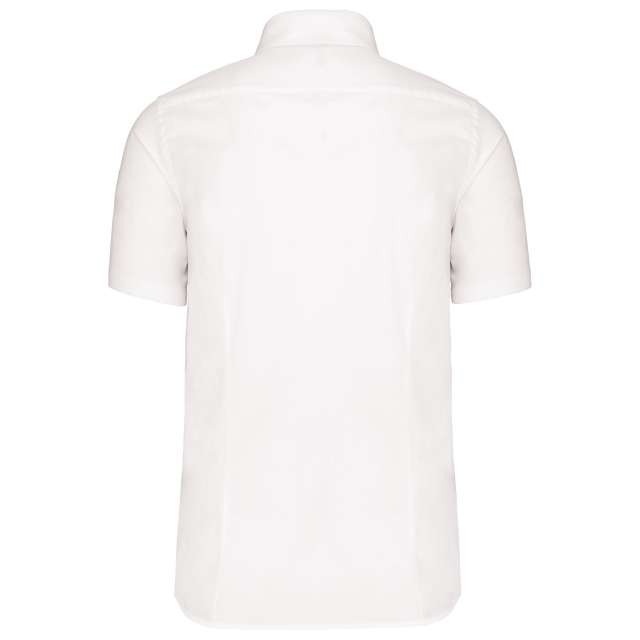 SHORT-SLEEVED COTTON/ELASTANE SHIRT