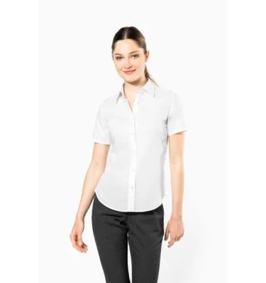 LADIES' SHORT-SLEEVED NON-IRON SHIRT