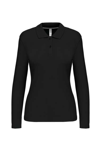 LADIES' LONG-SLEEVED POLO SHIRT