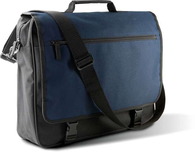 DOCUMENT BAG WITH FRONT FLAP