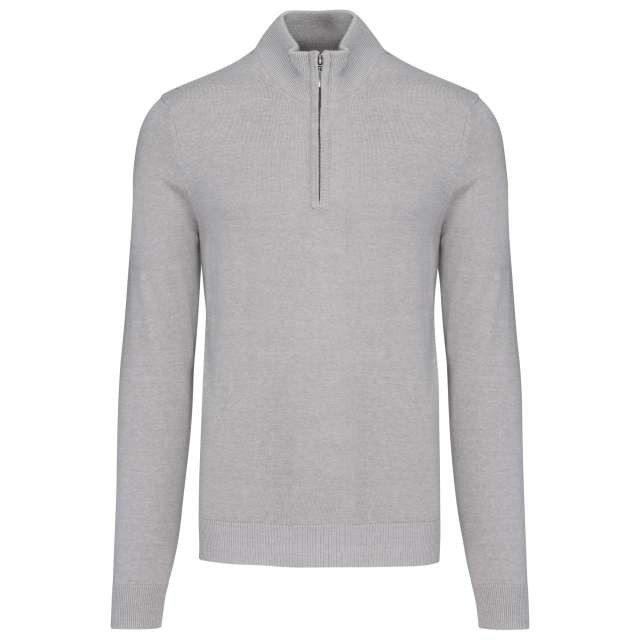 MEN'S ZIP NECK JUMPER