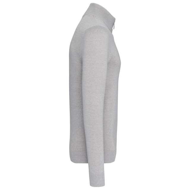 MEN'S ZIP NECK JUMPER