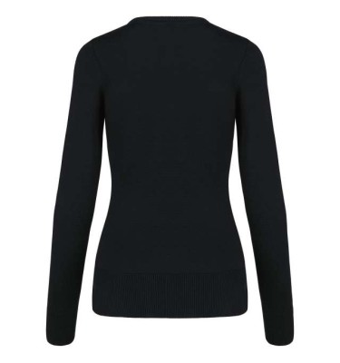LADIES' V-NECK JUMPER