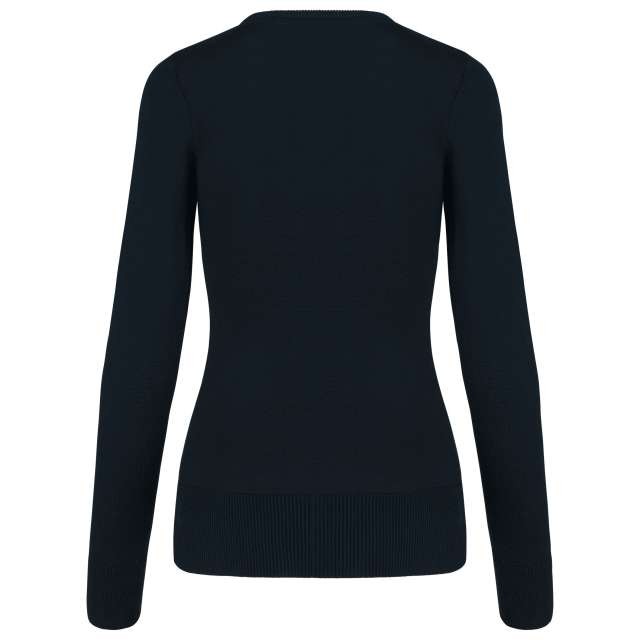 LADIES' V-NECK JUMPER