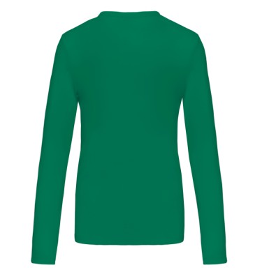 LADIES' LONG-SLEEVED CREW NECK T-SHIRT