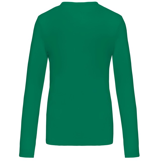 LADIES' LONG-SLEEVED CREW NECK T-SHIRT