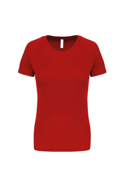 LADIES' SHORT-SLEEVED SPORTS T-SHIRT