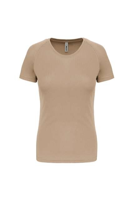 LADIES' SHORT-SLEEVED SPORTS T-SHIRT