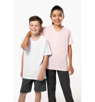 KIDS' SHORT SLEEVED SPORTS T-SHIRT