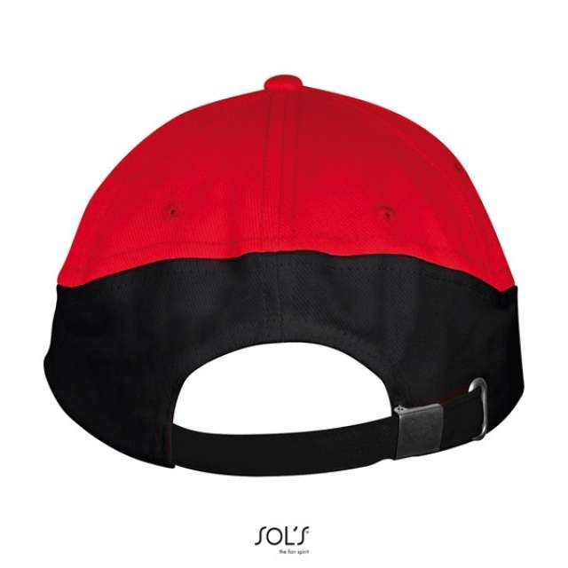 SOL'S BOOSTER - 5 PANEL CONTRASTED CAP
