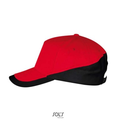 SOL'S BOOSTER - 5 PANEL CONTRASTED CAP