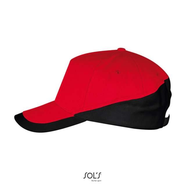 SOL'S BOOSTER - 5 PANEL CONTRASTED CAP