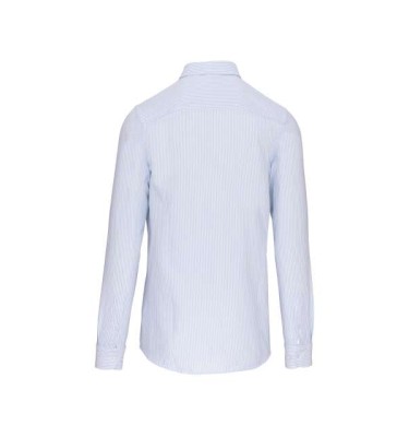 LONG-SLEEVED WASHED OXFORD COTTON SHIRT
