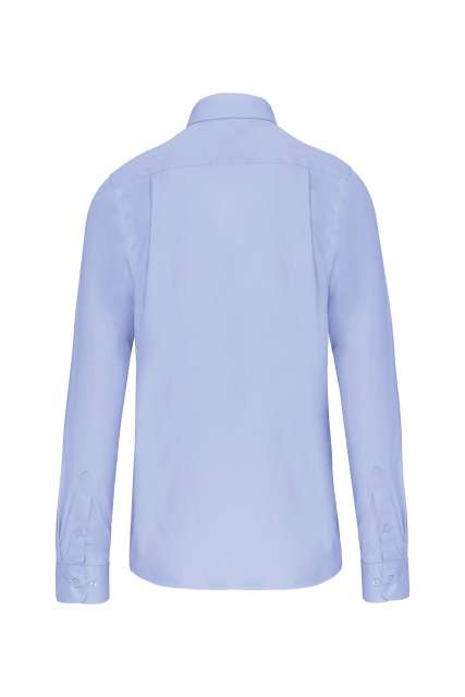 MEN'S LONG-SLEEVED COTTON POPLIN SHIRT