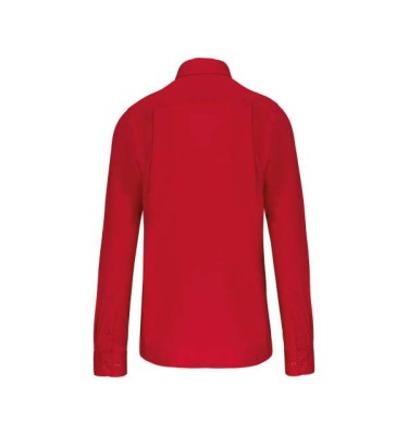 MEN'S LONG-SLEEVED COTTON POPLIN SHIRT
