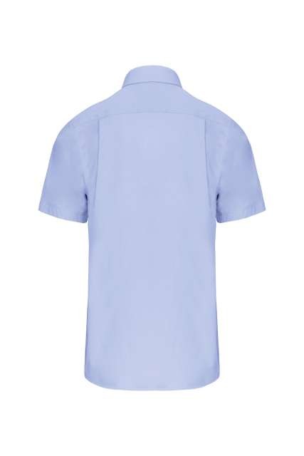 MEN'S SHORT-SLEEVED COTTON POPLIN SHIRT
