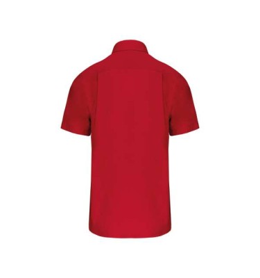 MEN'S SHORT-SLEEVED COTTON POPLIN SHIRT