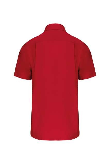 MEN'S SHORT-SLEEVED COTTON POPLIN SHIRT