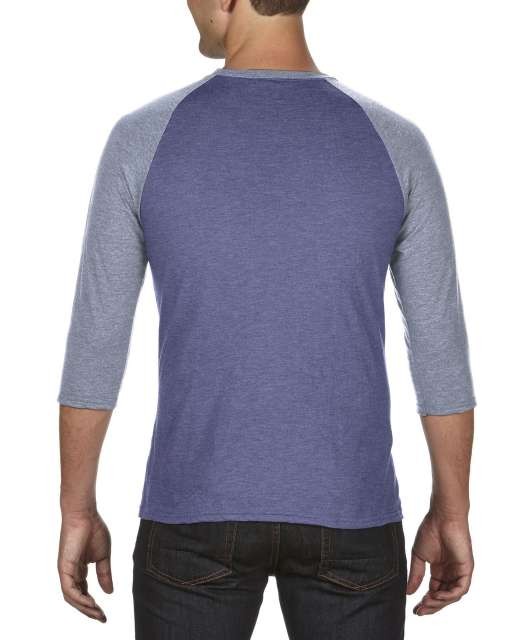 ADULT TRI-BLEND ¾ SLEEVE RAGLAN TEE