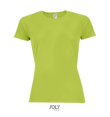 SOL'S SPORTY WOMEN - RAGLAN SLEEVED T-SHIRT