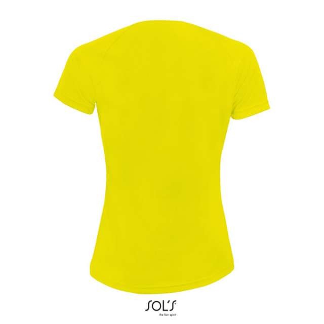 SOL'S SPORTY WOMEN - RAGLAN SLEEVED T-SHIRT