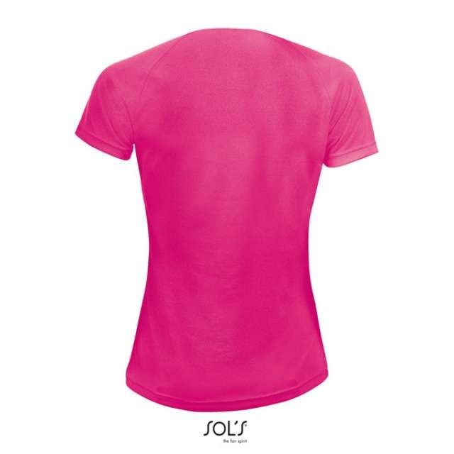 SOL'S SPORTY WOMEN - RAGLAN SLEEVED T-SHIRT