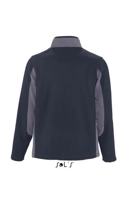 SOL'S NORDIC - MEN’S TWO-COLOUR ZIPPED FLEECE JACKET