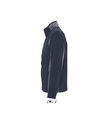 SOL'S NORDIC - MEN’S TWO-COLOUR ZIPPED FLEECE JACKET