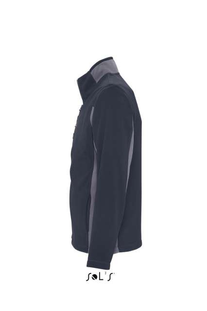 SOL'S NORDIC - MEN’S TWO-COLOUR ZIPPED FLEECE JACKET