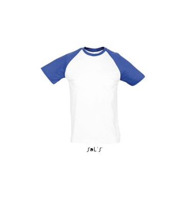 White/royal blue