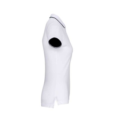 LADIES' SHORT-SLEEVED PIQUÉ KNIT POLO SHIRT