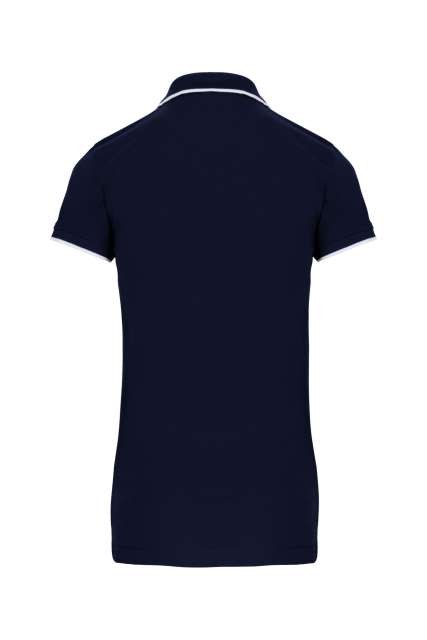 LADIES' SHORT-SLEEVED PIQUÉ KNIT POLO SHIRT